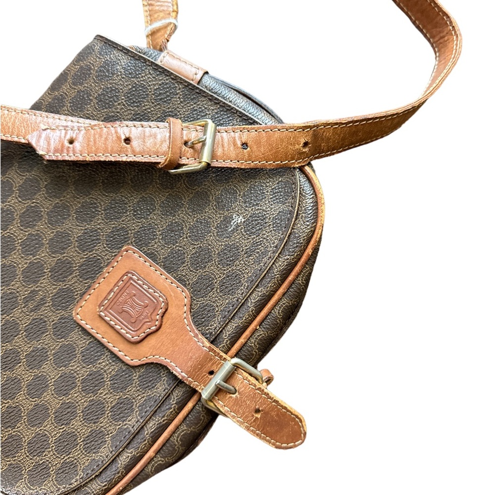 Vintage Celine Macadam Crossbody Bag - Picture 3 of 4